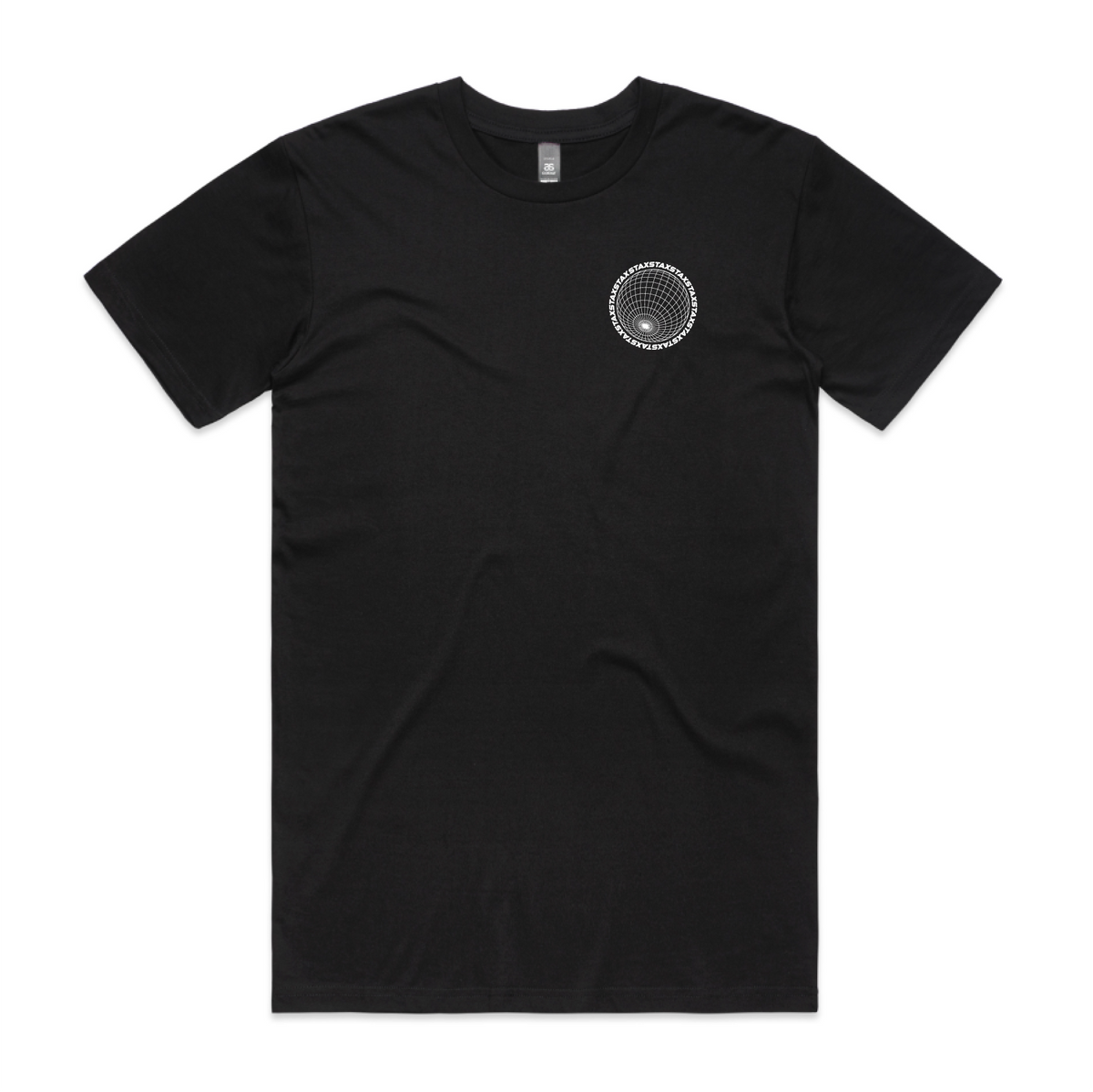 Stax Waves Unisex Premium Black T-Shirt - 100% Cotton | Stax